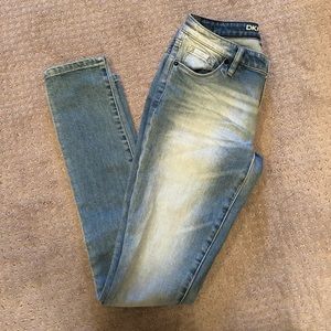 Blue washed dkny jeans